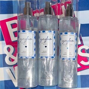 Bath & Body Works 3 Gingham Shimmer